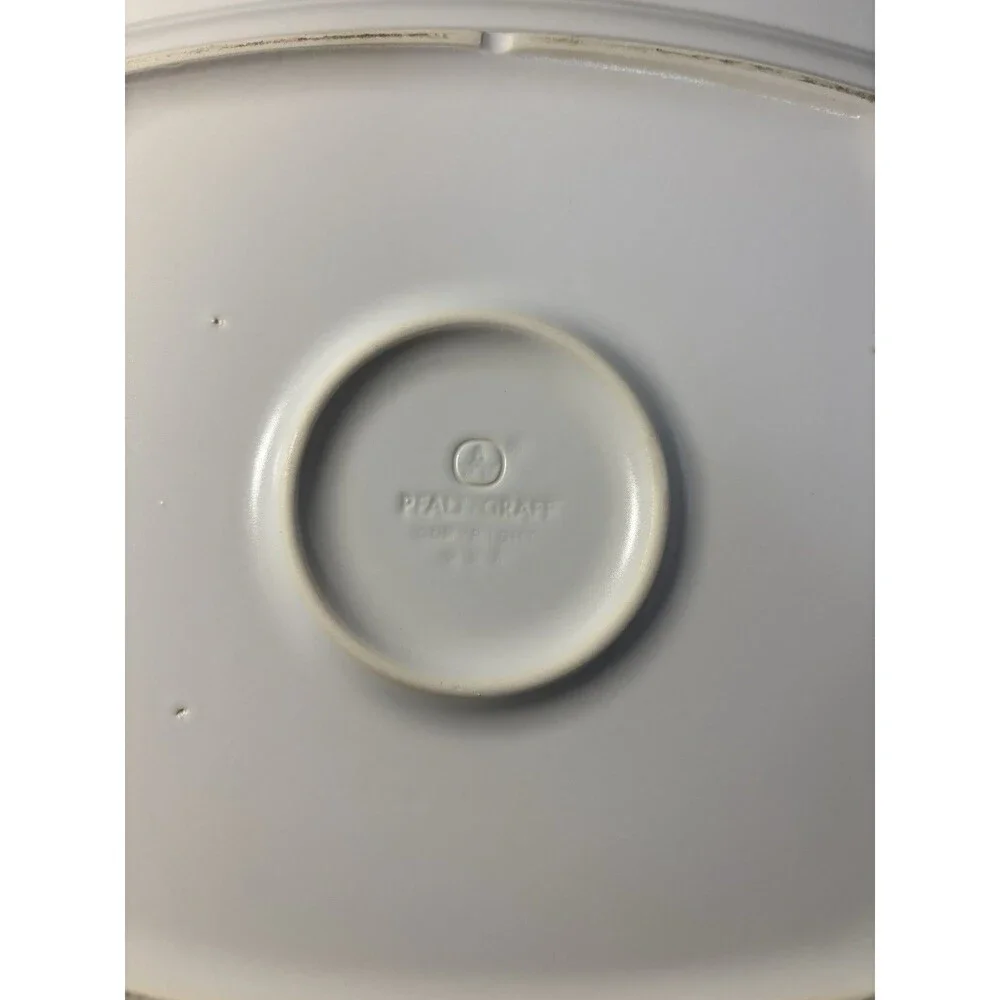 Pfaltzgraff Sierra Square Serving Platter 13 Inch White VTG Discontinued EUC